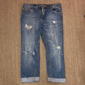 Velvet Heart Distressed Boyfriend Jeans